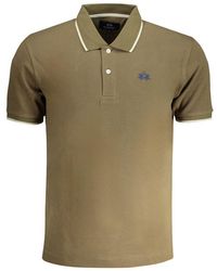 La Martina - Cotton Polo Shirt - Lyst
