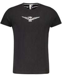 Accademia Militare - "black Cotton Men T - Lyst