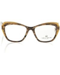 Frankie Morello - Beige Acetate 's Eyeglass Frame - Lyst