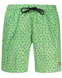 Norway 1963 - Green Polyester Men's Swim Shorts - Lyst