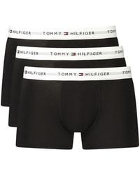 Tommy Hilfiger - Nero Cotton Men's Boxer - Lyst