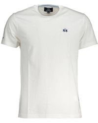 La Martina - Cotton T-Shirt - Lyst