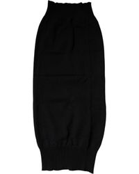 Dolce & Gabbana - Cashmere Knitted Neck Warmer Foulard Scarf - Lyst