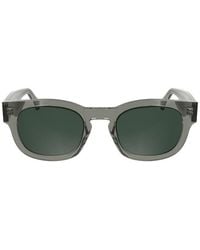 Calvin Klein - Grigio Acetate Sunglasses - Lyst
