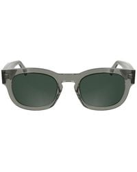 Calvin Klein - Grigio Acetate Sunglasses - Lyst