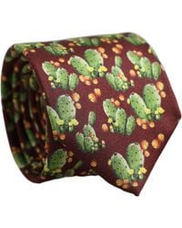 Dolce & Gabbana - Silk Cactus Floral Adjustable 'Sd Neckmen's Tie - Lyst