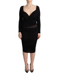 Gianfranco Ferré - Elegant Sheath Dres With Sweetheart Neckline - Lyst