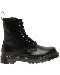 Dr. Martens - Black Leather Lace - Lyst