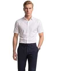 ARMANI EXCHANGE - White Polyamide Shortsleeve Shirt - Lyst