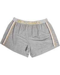 Dolce & Gabbana - Gray Logo Waistband Cotton Men Boxer Underwear - Lyst
