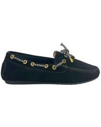 Borbonese - Black Rubber Loafer - Lyst