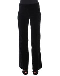 Ermanno Scervino - Elegant Wide Leg Silk Blend Pant - Lyst