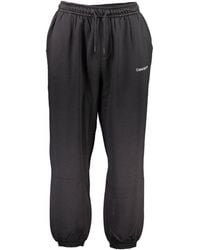 Calvin Klein - Black Cotton Men's Sweatpant - Lyst
