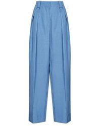 Stella McCartney - High-Waist Tailored Trousers - Lyst
