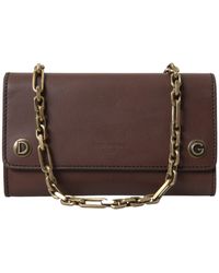 Dolce & Gabbana - Elegant Leather Shoulder Bag With Detailing - Lyst