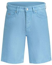 BOSS - Cotton Short - Lyst