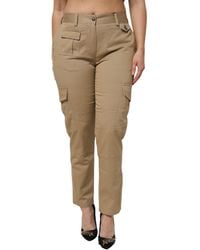 Dolce & Gabbana - Cotton Cargo Tapered Pants - Lyst