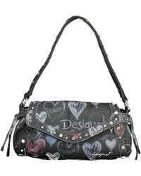 Desigual - Black Polyester Bag - Lyst