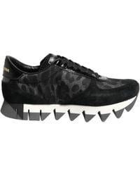 Dolce & Gabbana - Leopard Print Sneakers - Lyst