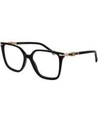Carolina Herrera - Black Acetate Glasses (frames) - Lyst