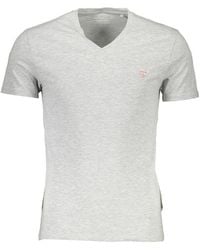 Guess - Grigio Cotton Men T - Lyst