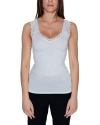 Vero Moda - White Viscose Tops & T - Lyst