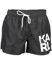 Karl Lagerfeld - Polyester Swimwear - Lyst