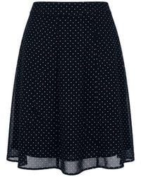 Trussardi - Black Viscose Skirt - Lyst