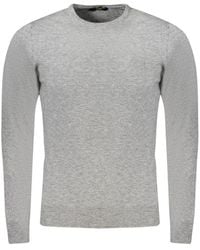 Roberto Cavalli - Grigio Viscosa Sweater - Lyst