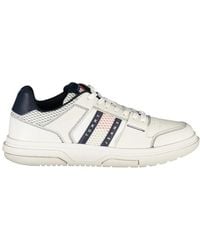 Tommy Hilfiger - Leather Sneaker - Lyst