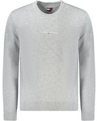 Tommy Hilfiger - Crew Neck Sweater Minimalist Logo - Lyst