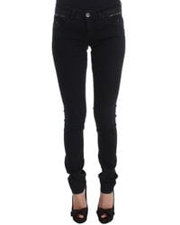 CoSTUME NATIONAL - Cotton Slim Fit Denim Jeans - Lyst