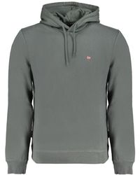 Napapijri - Green Cotton Men Sweater - Lyst