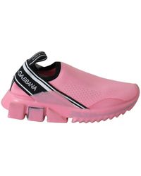 Dolce & Gabbana - Portofino Slipon Knit Sneaker - Lyst