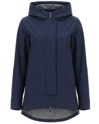Herno - Gore Tex Hooded Jacket - Lyst