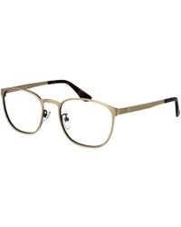 BMW - Gold Metal Glasses (frames) - Lyst