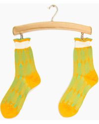 Antipast Socks Orange+green - Yellow