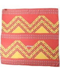 Dolce & Gabbana - Multicolor Silk Geometric Square Foulard Scarf - Lyst