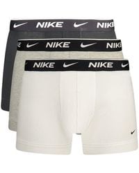 Nike - Grey Cotton Men Boxer Short - Lyst