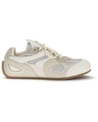 Axel Arigato - Beige Calf Leather Bos Taurus Low Top Sneakers - Lyst