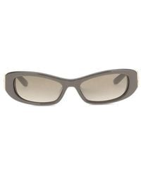 Balenciaga - Brown Acetate Sunglasses - Lyst