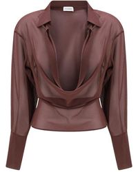 ANDAMANE - Silk Shirt - Lyst