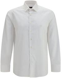 Etro - White Cotton Dress Shirt - Lyst