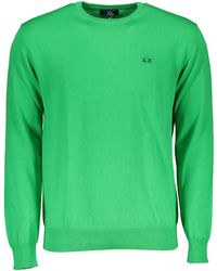La Martina - Green Cotton Shirt - Lyst