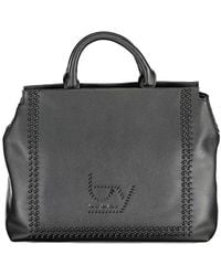 Byblos - Black Polyurethane Handbag - Lyst