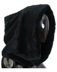 Dolce & Gabbana - Exclusive Weasel Fur Hooded Scarf - Lyst