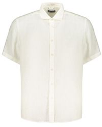 North Sails - White Linen Men's Shirt - Lyst