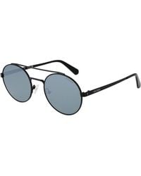 Guess - Black Metal Sunglasses - Lyst