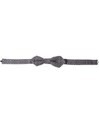 Dolce & Gabbana - Polka Dots Silk Adjustable Neck Papillon Bow Tie - Lyst