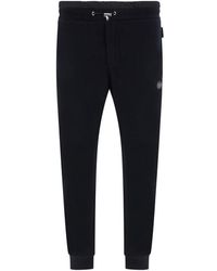 Philipp Plein - Black Cotton Joggers (workout Pants) - Lyst